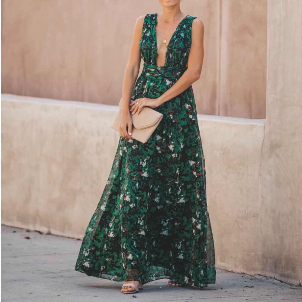 Vici Collection Enchanted Forest Maxi Dress